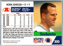 1991 Pro Set Norm Johnson