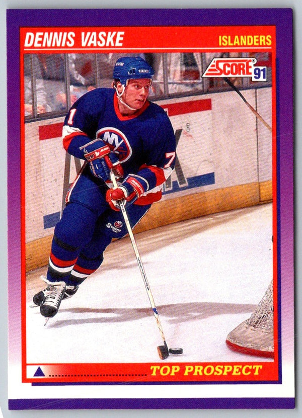 1991 Score American Dennis Vaske #310 Rookie