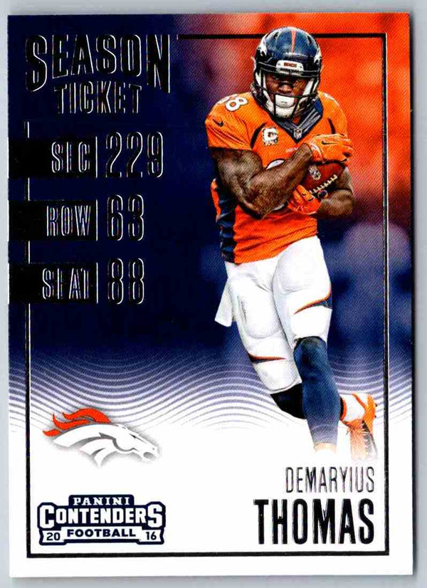 2016 Contenders Demaryius Thomas #66