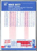 1987 Fleer Mike Witt
