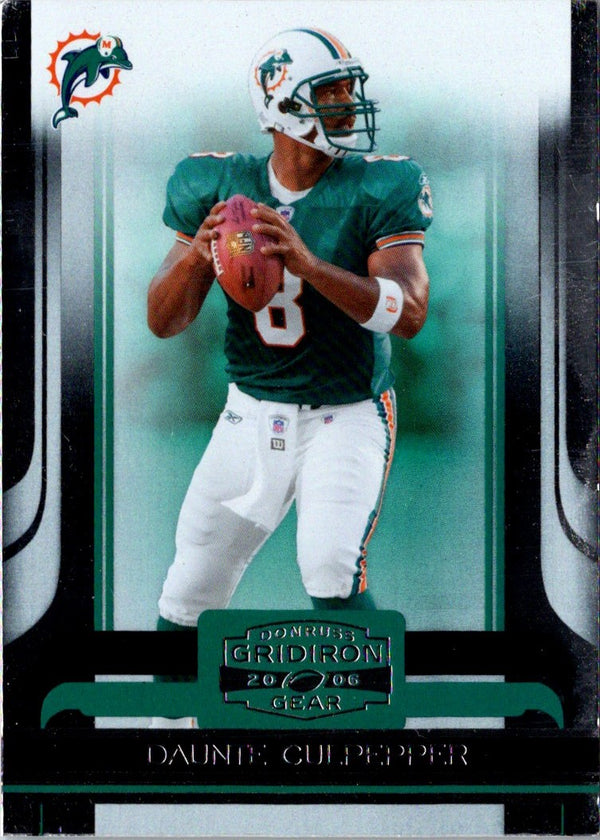 2006 Donruss Gridiron Gear Daunte Culpepper #56