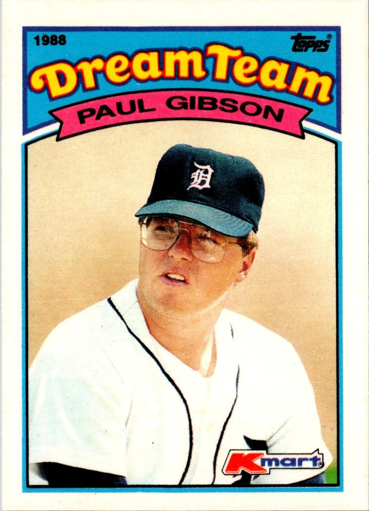 1989 Topps Kmart Dream Team Paul Gibson