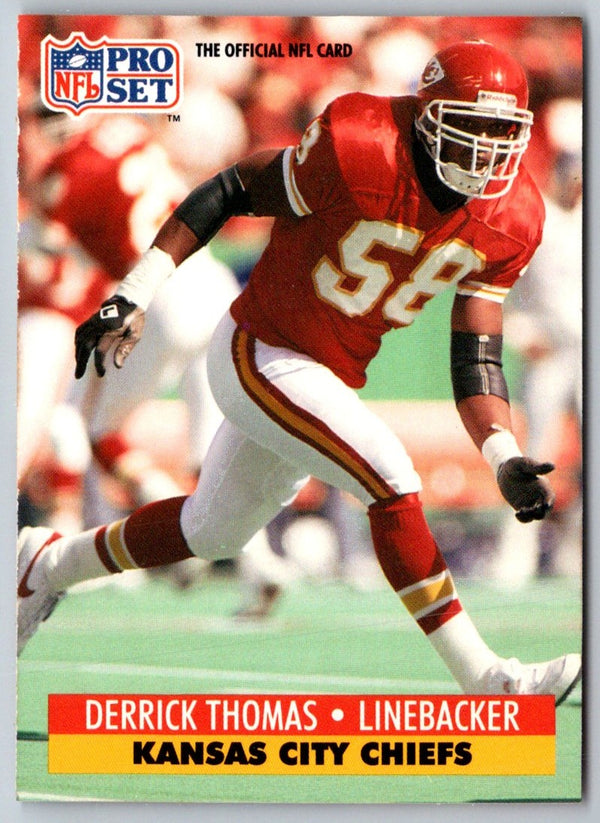 1992 Pro Set Power Derrick Thomas #58