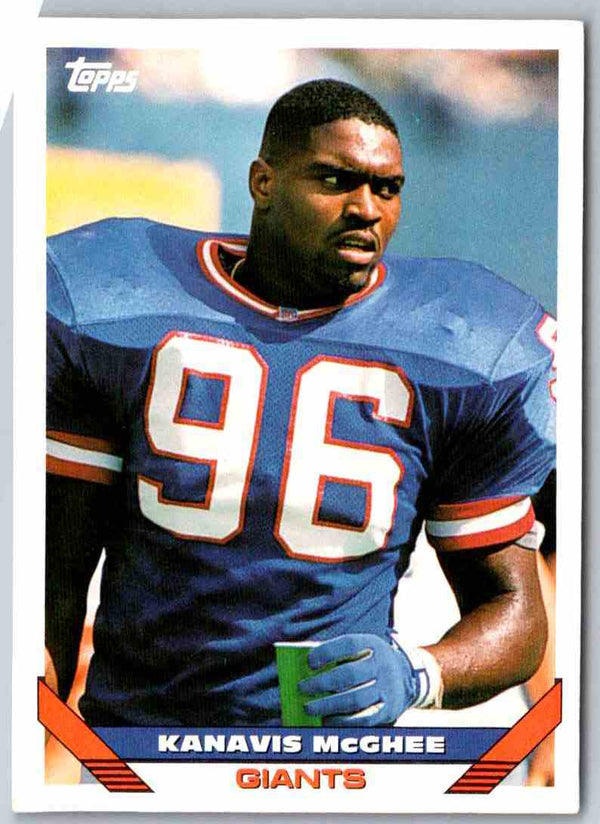 1993 Topps Kanavis McGhee #452