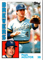 1984 Topps Paul Molitor #60