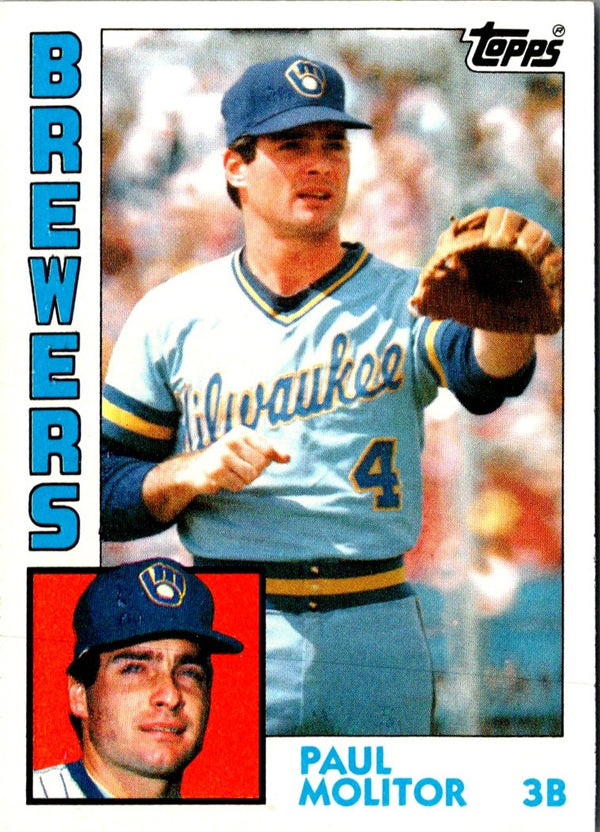 1984 Topps Paul Molitor #60