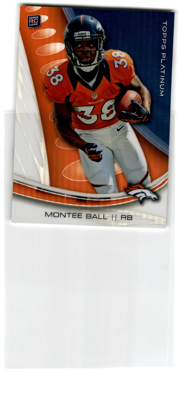 2013 Topps Platinum Montee Ball #121 Rookie Refractor