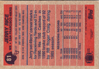 1991 Topps Jerry Rice #81
