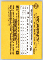 1987 Donruss Ralph Bryant #587 Rookie