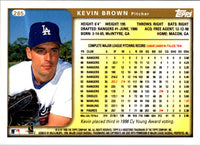 1999 Topps Kevin Brown #285