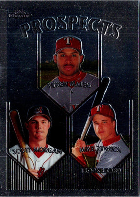 1999 Topps Chrome Ruben Mateo/Scott Morgan/Mike Zywica #430 Rookie