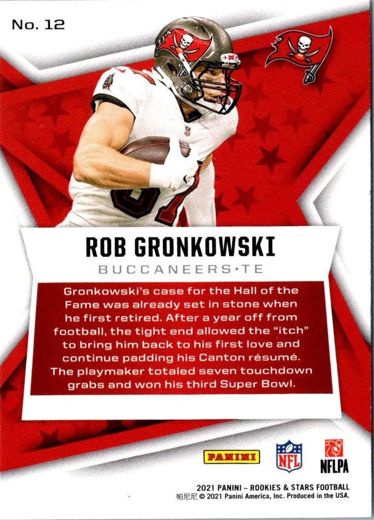 2012 Topps Chrome Rob Gronkowski