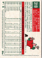2008 Topps Heritage A.J. Burnett #319
