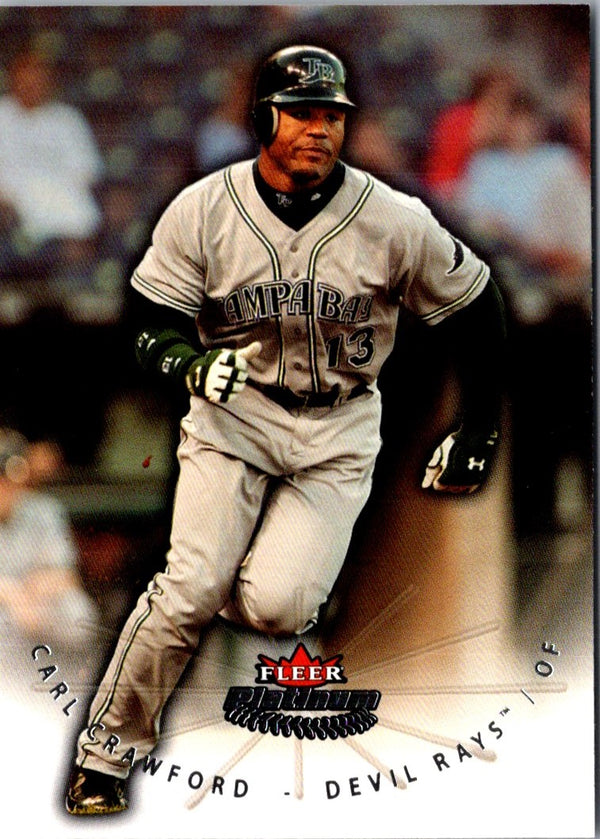 2005 Fleer Platinum Carl Crawford #70