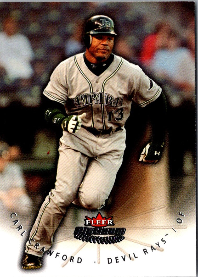 2005 Fleer Platinum Carl Crawford