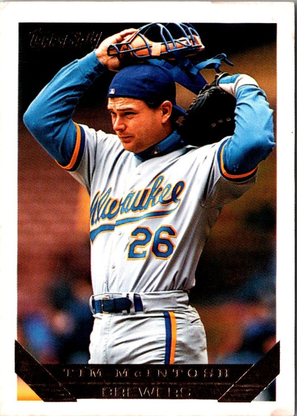 1993 Topps Gold Tim McIntosh #234