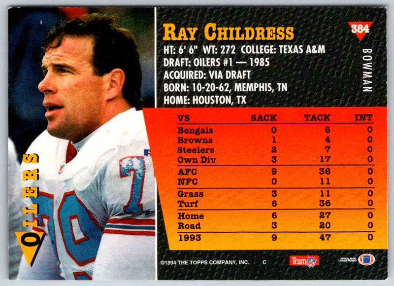 2011 Topps Football Ray Childress