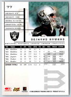 1998 Leaf Rookies And Stars Desmond Howard #77