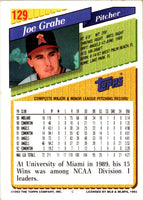 1993 Topps Joe Grahe #129