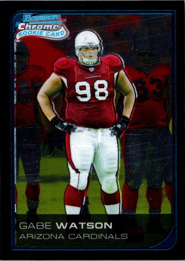 2006 Bowman Chrome Gabe Watson #235 Rookie