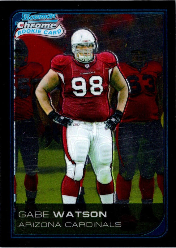 2006 Bowman Chrome Gabe Watson #235 Rookie
