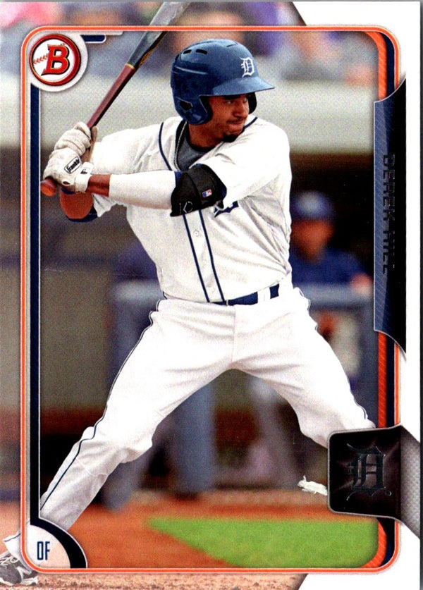 2015 Bowman Draft Picks & Prospects Derek Hill #85