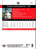 2002 Fleer Premium Frank Catalanotto #56