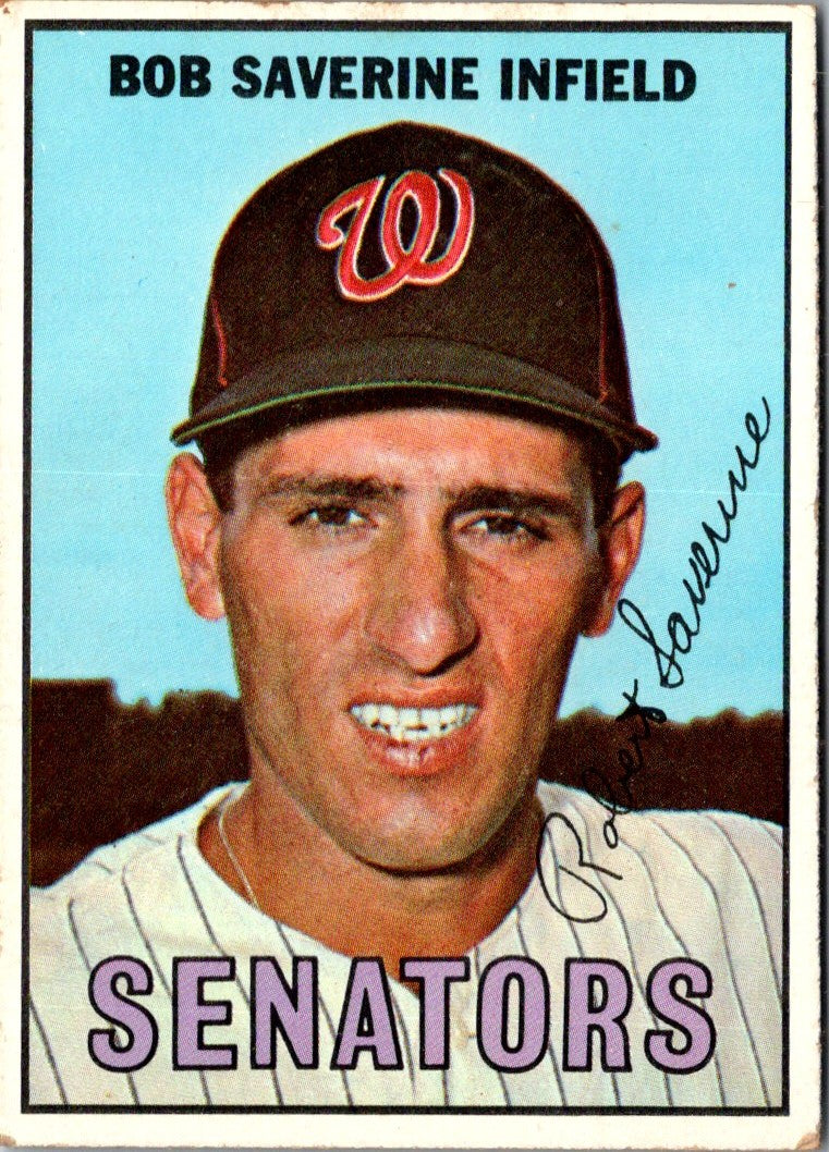 1967 Topps Bob Saverine