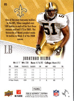 2008 SP Authentic Jonathan Vilma #85