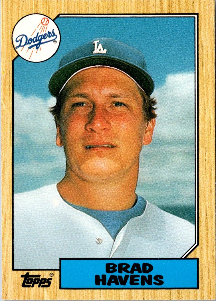 1987 Topps Traded Brad Havens