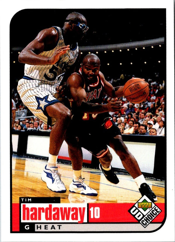 1998 UD Choice Preview Tim Hardaway #75