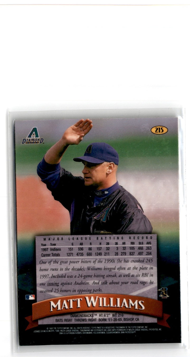 1998 Finest Matt Williams