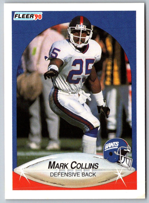 1990 Fleer Mark Collins #66