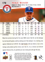 2008 Upper Deck First Edition Mike Wood #178