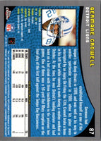 2001 Topps Chrome Germane Crowell #87