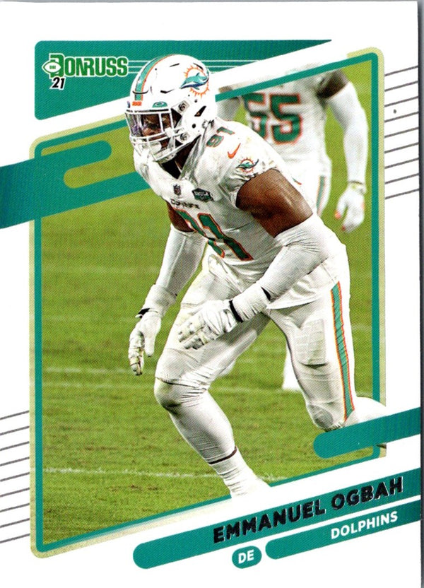 2021 Donruss Emmanuel Ogbah #69