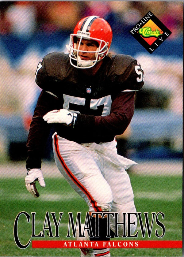 1994 Pro Line Live Clay Matthews #177