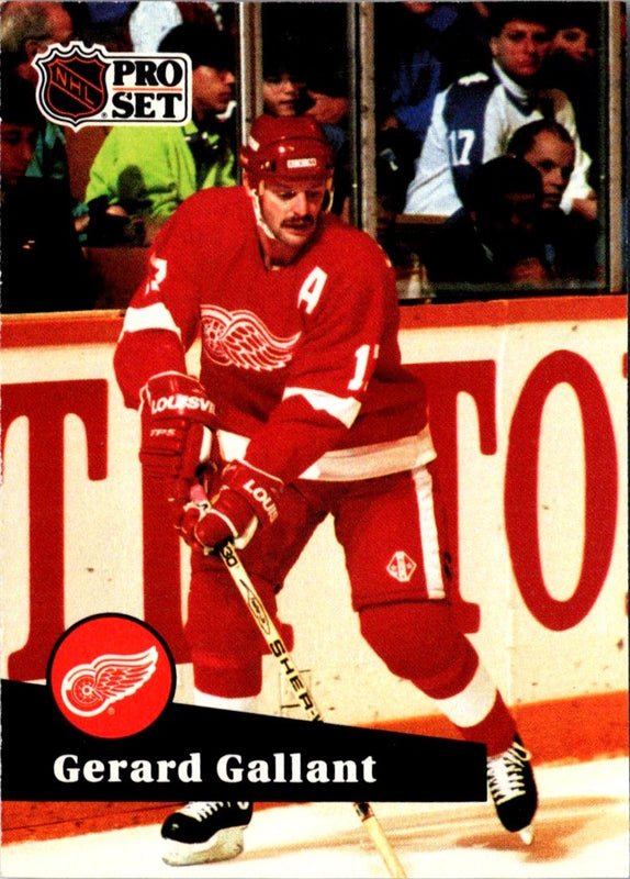 1991 Pro Set Gerard Gallant #63