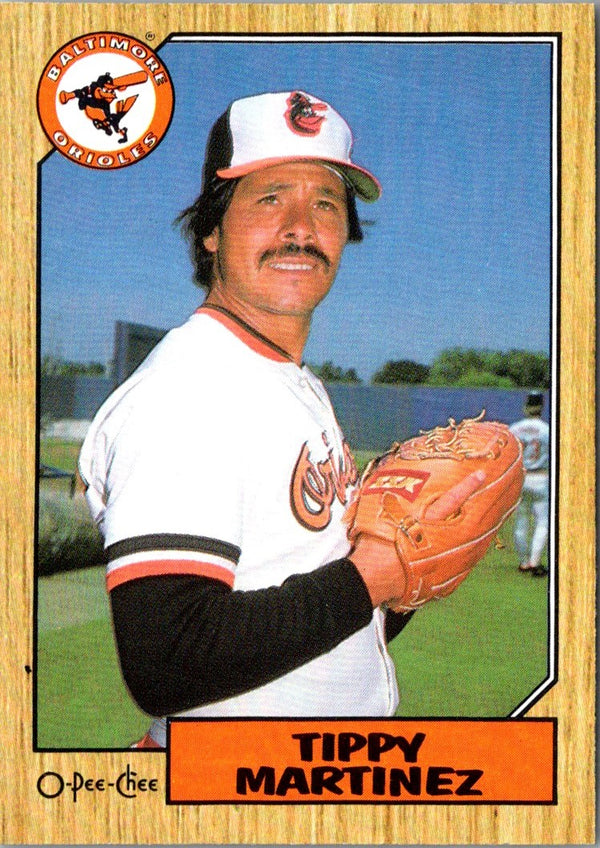 1987 O-Pee-Chee Tippy Martinez #269