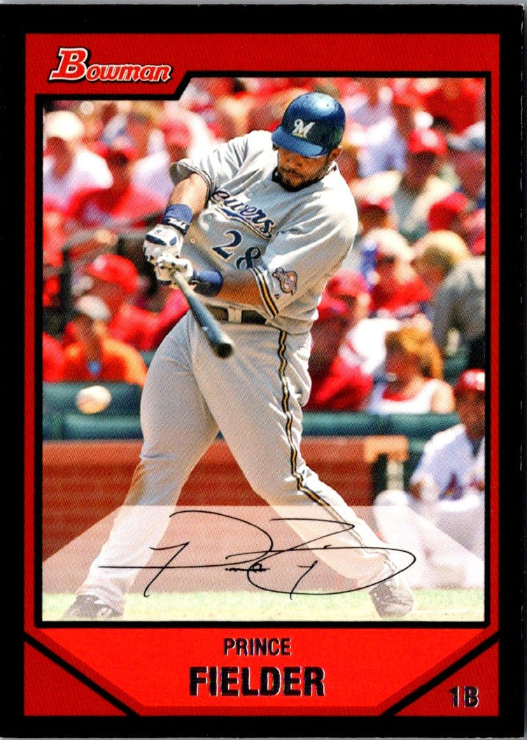 2007 Bowman Prince Fielder