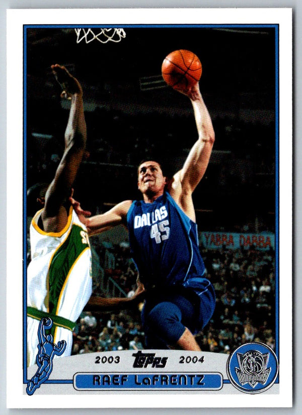 2003 Topps 1st Edition Raef LaFrentz #62