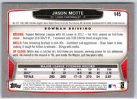 2013 Bowman Jason Motte #145