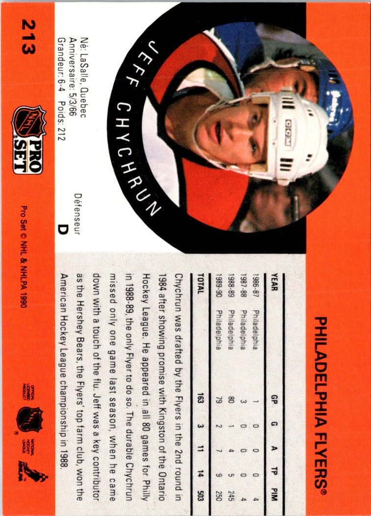 1990 Pro Set Jeff Chychrun