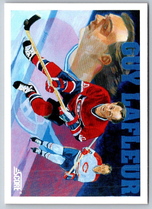 1991 Score American Guy Lafleur Tribute (Speed and Grace) #401