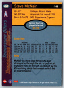 2000 Leaf Certified Steve McNair