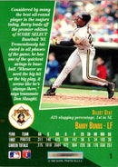 1993 Select Barry Bonds