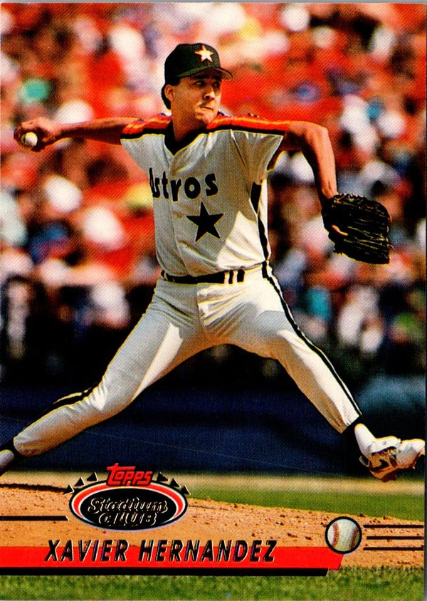 1993 Stadium Club Xavier Hernandez #271