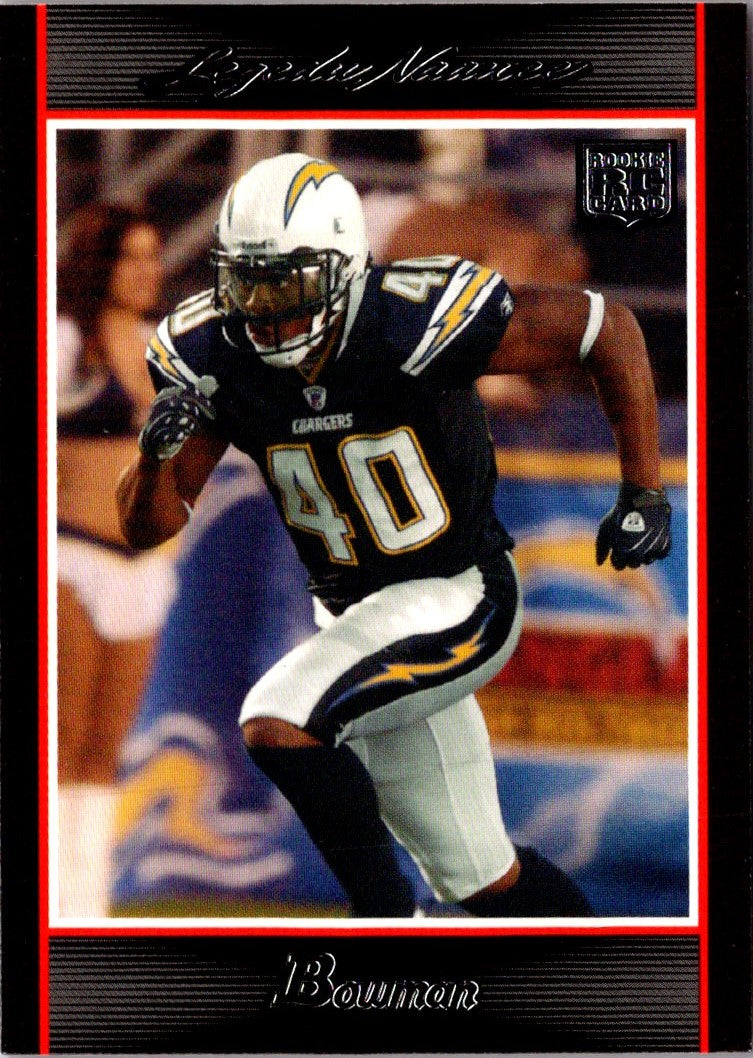 2007 Bowman Legedu Naanee