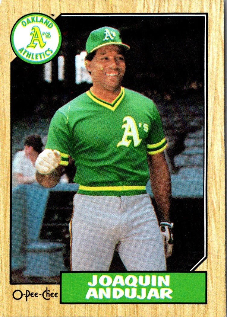 1987 O-Pee-Chee Joaquin Andujar