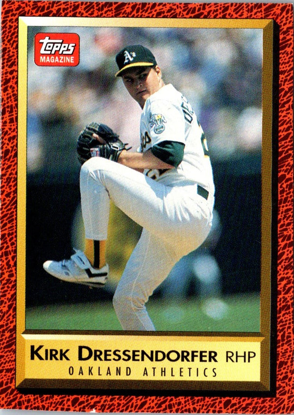 1991 Topps Magazine Kirk Dressendorfer #TM53